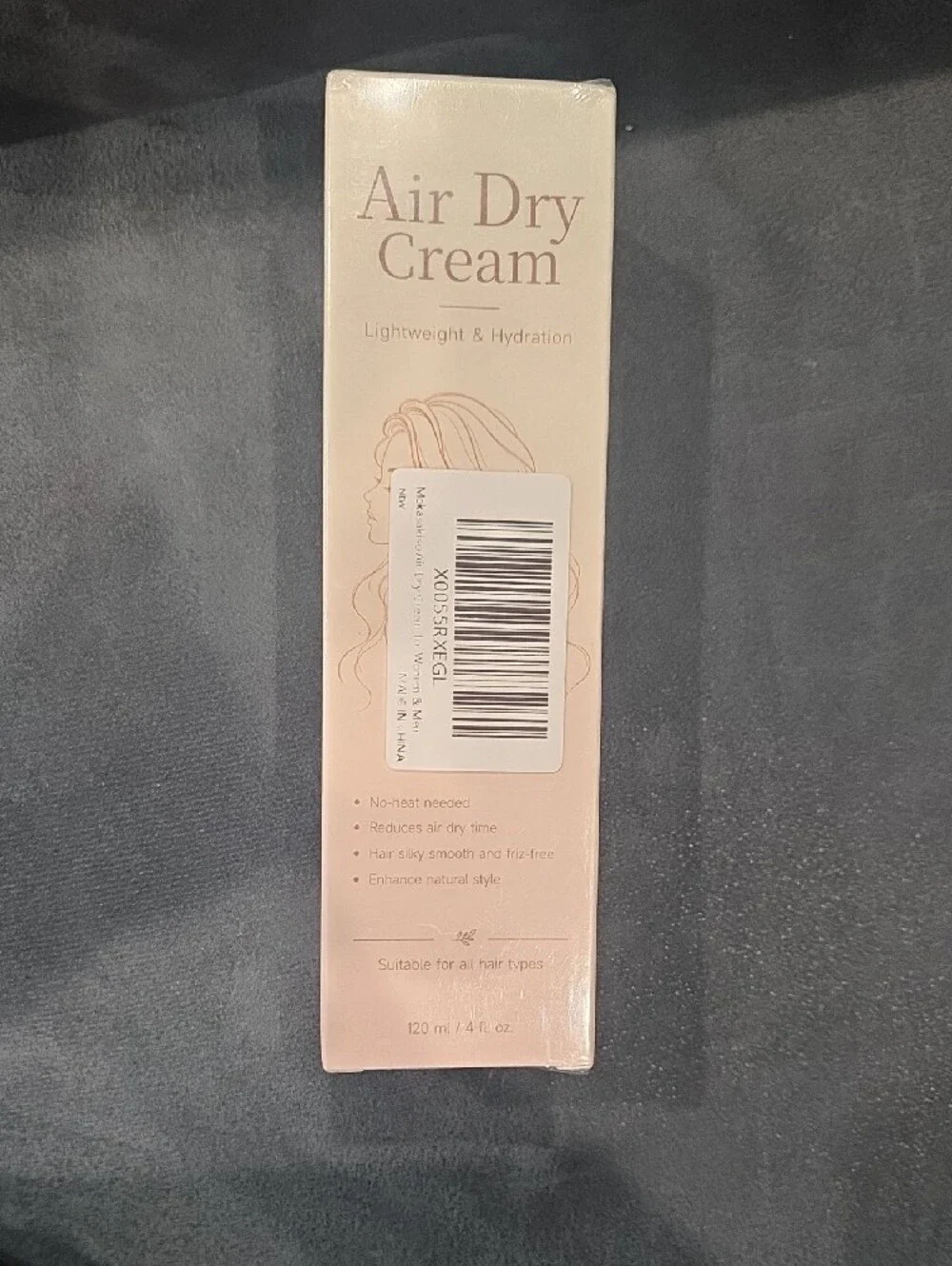 Air Dry Cream for Straight & Fine Hair, Leave In Styling Cream